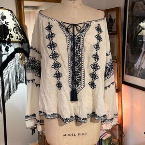 Star Mela Peasant Top